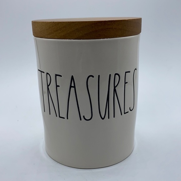 Rae Dunn Other - Rae Dunn Treasure Jar with Lid
